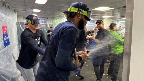 Rays hold celebration 10 days after clinching postseason berth