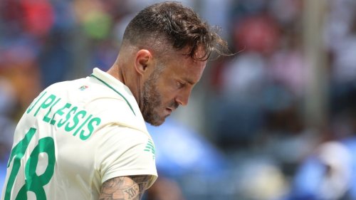 India's 'exceptional ruthlessness' with bat left us 'mentally weak' - Faf du Plessis