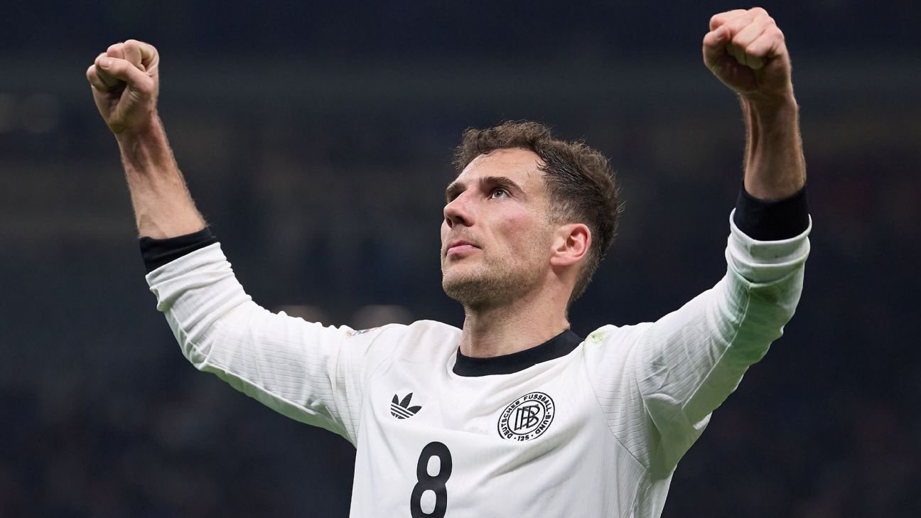 Leon Goretzka's goal seals Germany win in international return