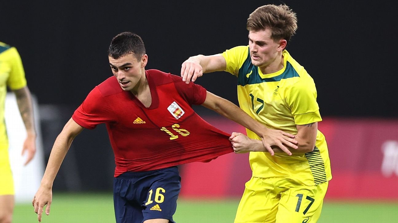 Spain's class too much for Australia but Olyroos' Olympic ...