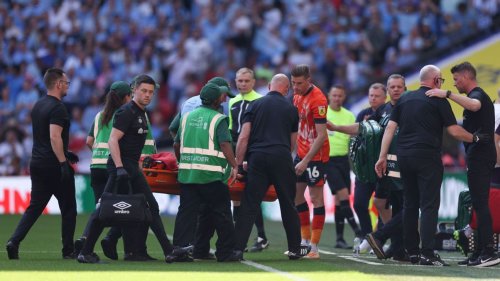 Luton Town Captain Tom Lockyer In Hospital After Collapsing During ...