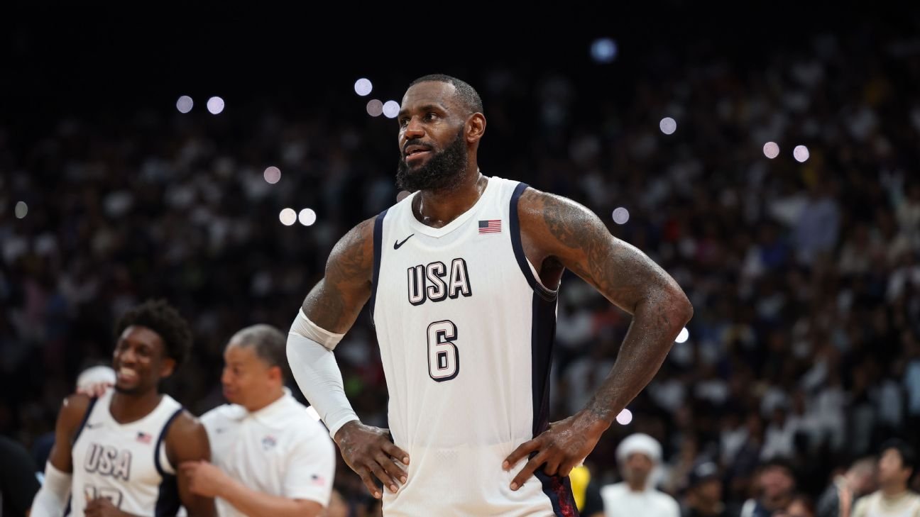 LeBron James to bear Team USA flag at Paris Olympics opening