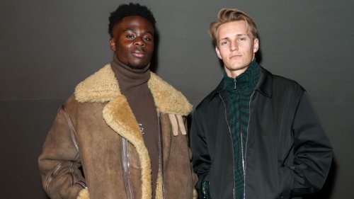 Saka, Ødegaard and Son lead stars at London Fashion Week