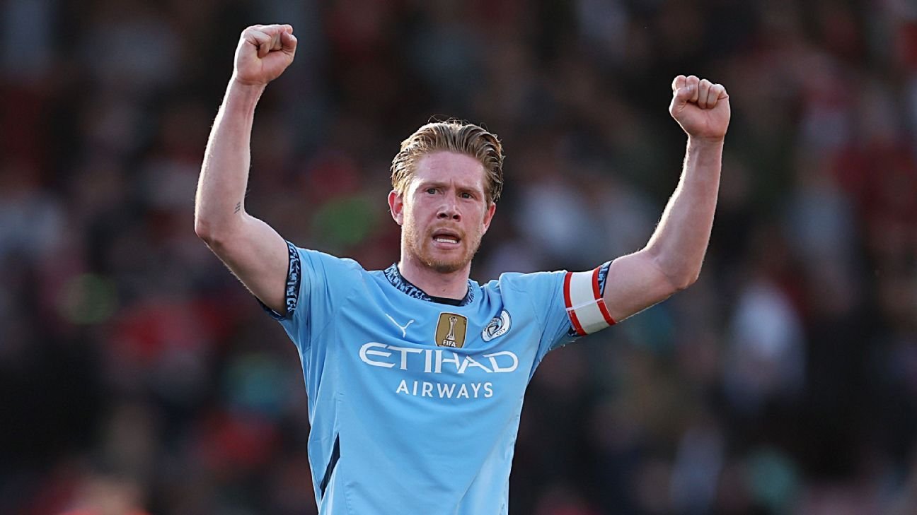 Kevin De Bruyne to leave Man City at end of season