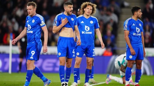 Leicester City's Jamie Vardy after relegation: 'Total embarrassment'