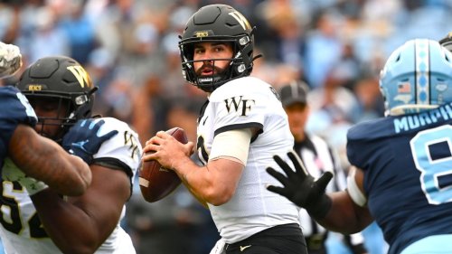 Wake Forest Demon Deacons QB Sam Hartman out indefinitely with non-football-related medical condition
