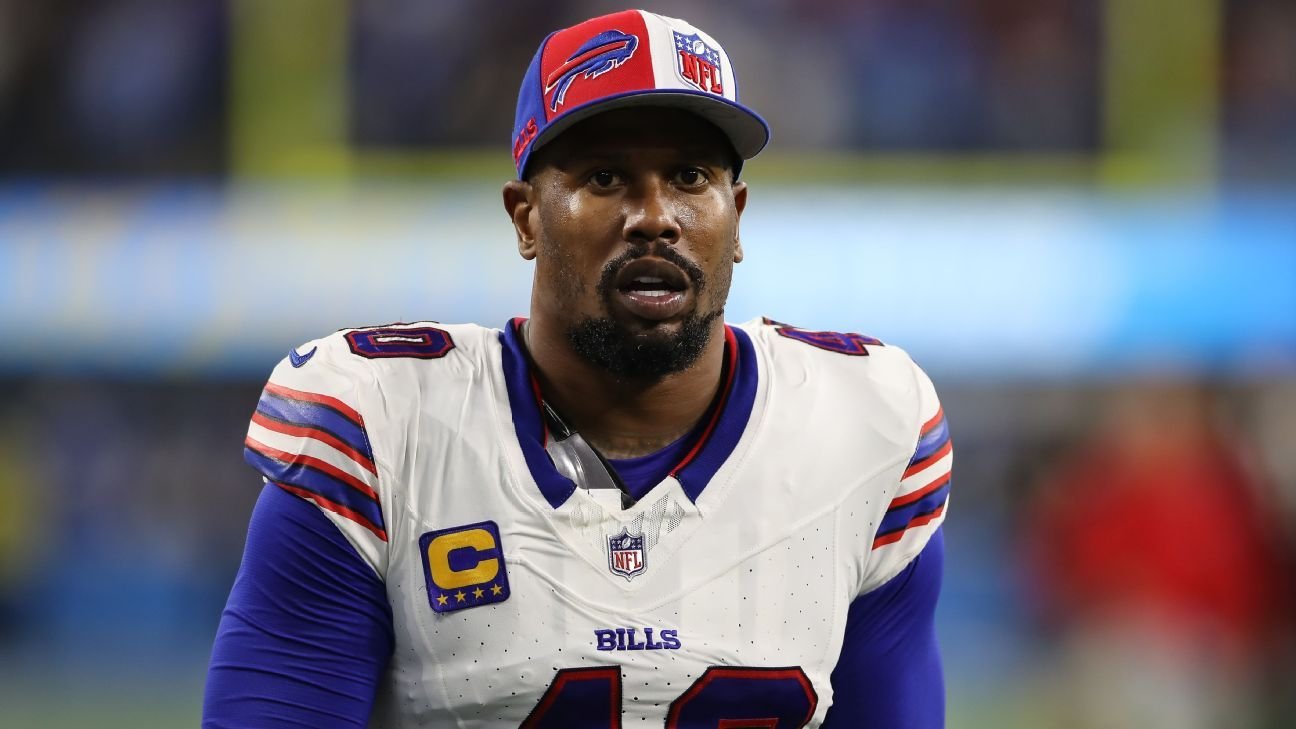 Bills cut eight-time Pro Bowl pass rusher Miller