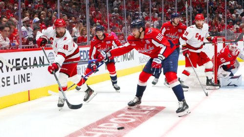 Hurricanes put away Caps in Game 5 on Andrei Svechnikov's late goal