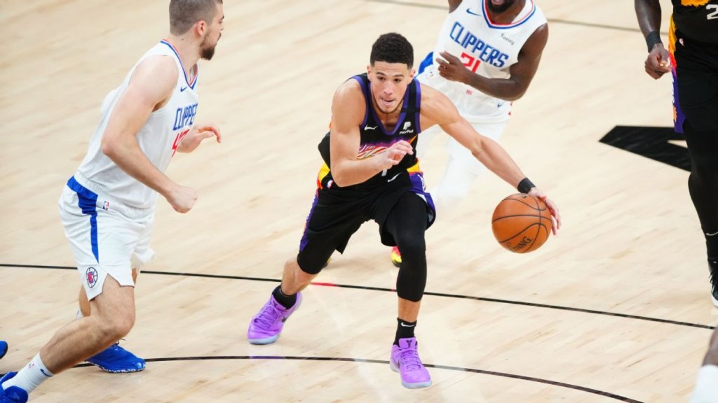 NBA playoffs 2021: Devin Booker rains fire, Paul George is ...