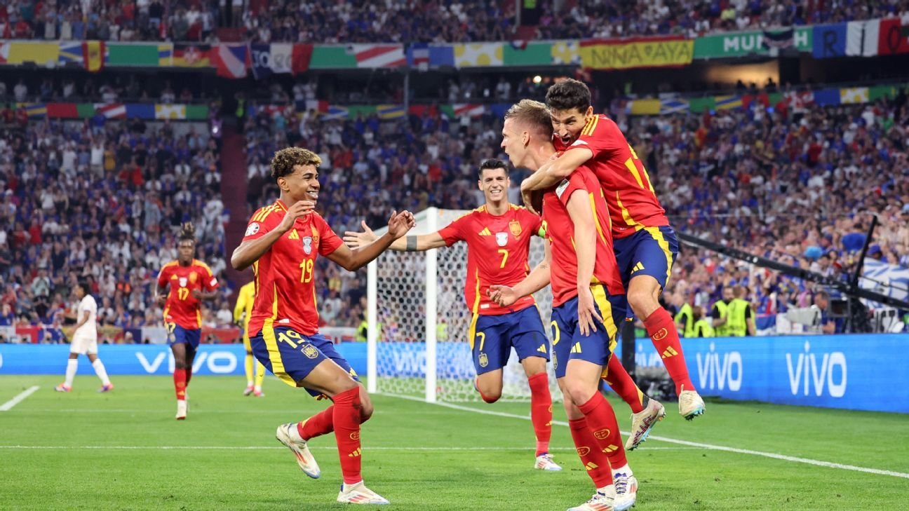 Spain's genius outweighs lack of star power in Euro 2024 run