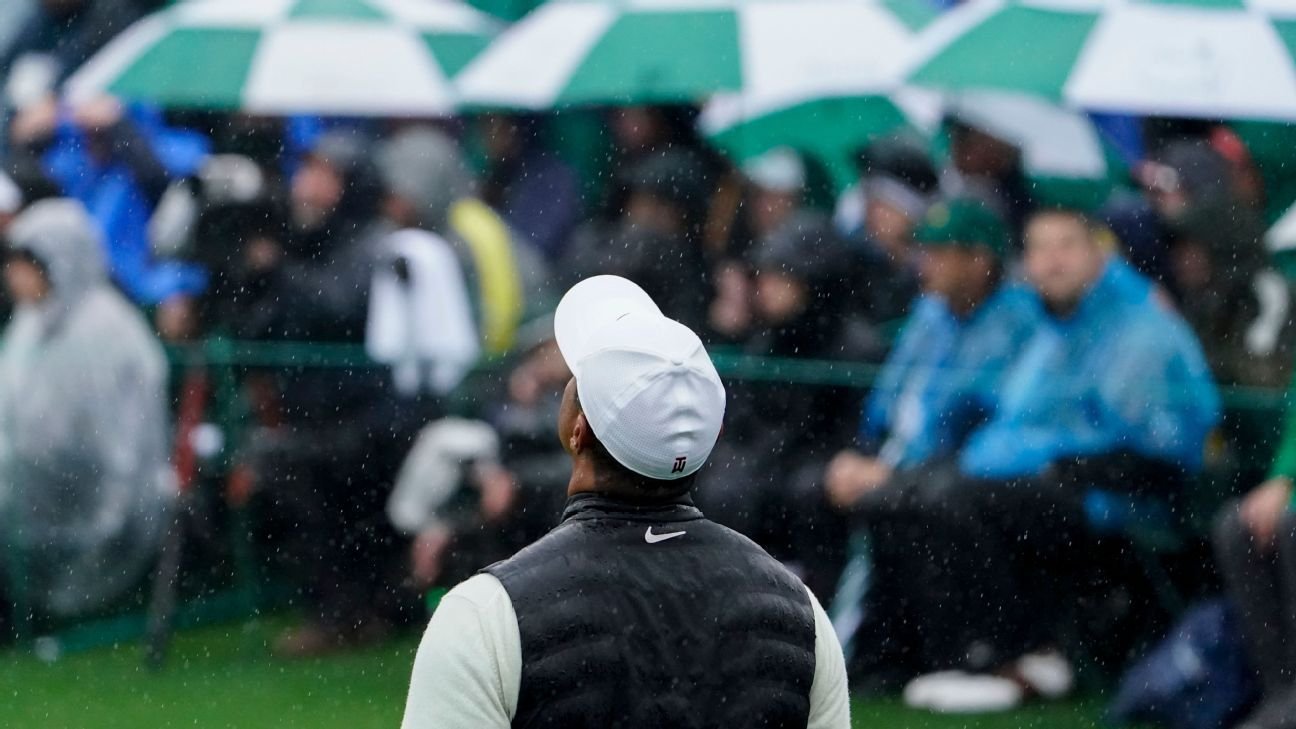 In making the cut at the Masters, the only reward for Tiger Woods is more suffering