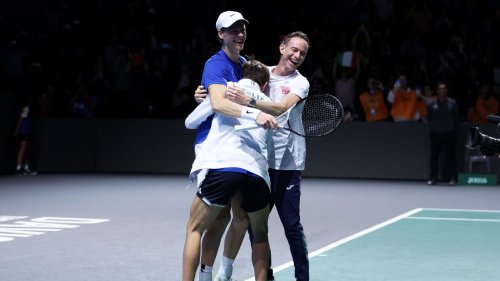 Sinner leads Italy to 1st Davis Cup title since 1976