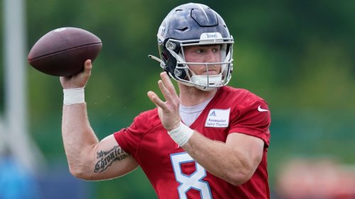 Titans' Will Levis: Won't 'beat myself up' over tough practice