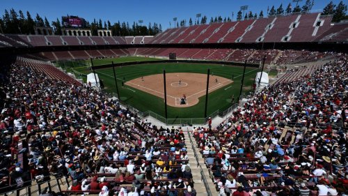 Stanford softball draws NCAA record crowd to football stadium