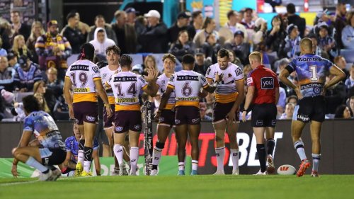 Broncos triumph in heavyweight bout with Sharks