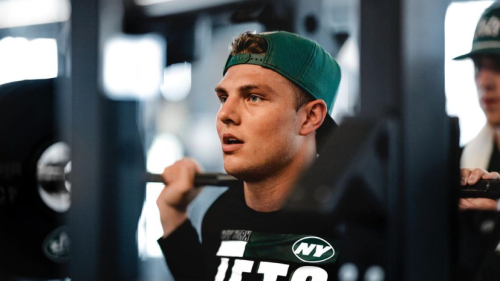 New York Jets' Zach Wilson uses offseason to build body and chemistry