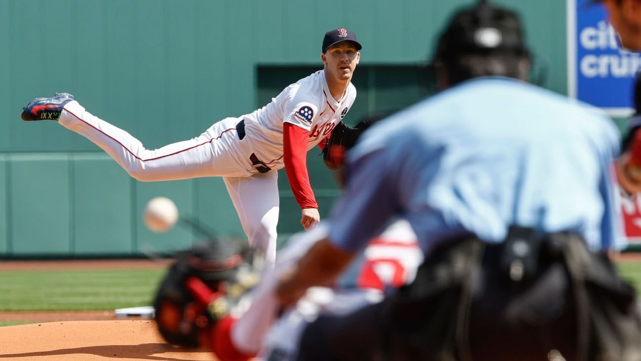 Red Sox' Walker Buehler stays at hotel prior to early Patriots Day start