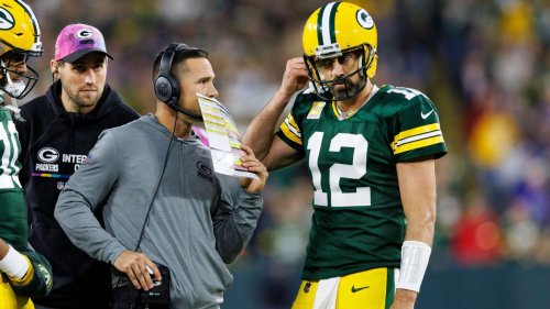 QB Aaron Rodgers after Green Bay Packers' OT escape vs. New England Patriots: 'This way of winning, I don't think, is sustainable'