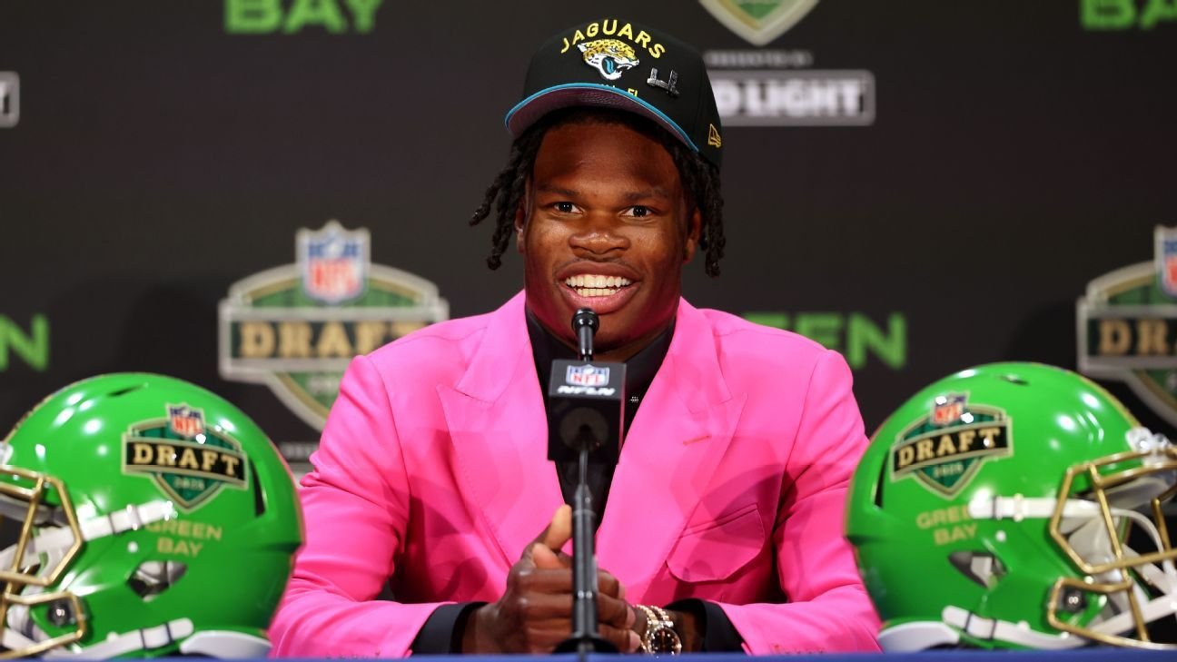 Why the Jaguars traded up to get two-way star Travis Hunter