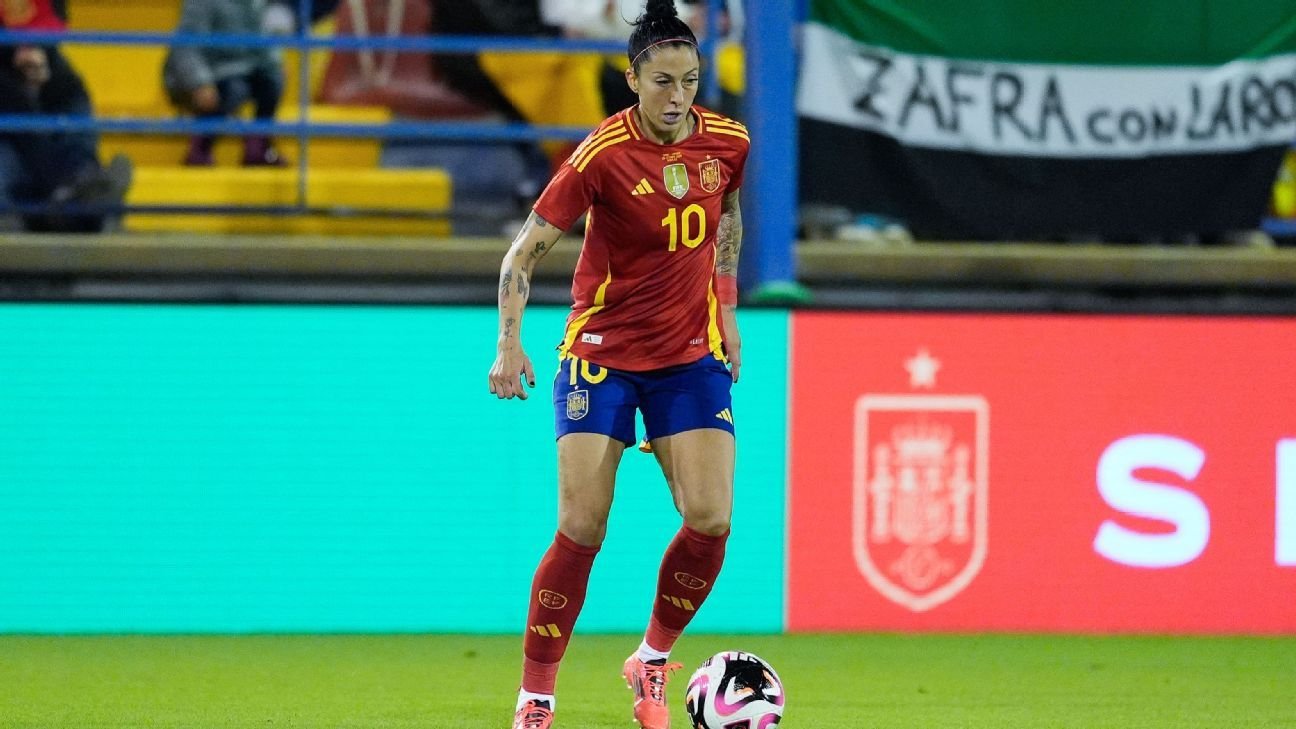 Jenni Hermoso out of Montse Tomé's Spain Nations League squad