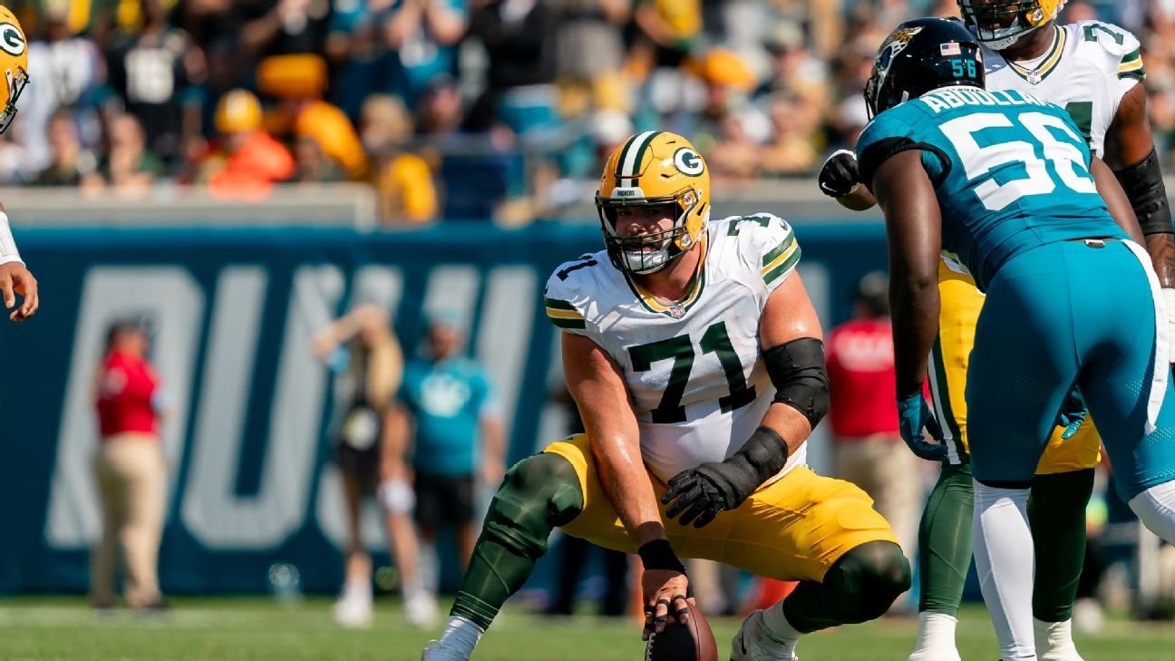 Source: Former Packers C Josh Myers gets 1-year deal with Jets