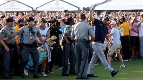 PGA CEO apologizes for crowd control on 18