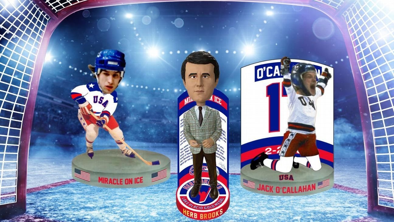 'Miracle on Ice' bobbleheads to honor 1980 USA Olympic team