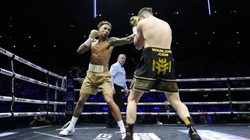 Ben Whittaker dominates Liam Cameron to win rematch via stoppage