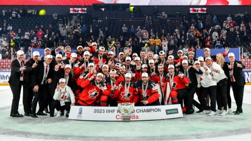 Canada beats Germany at hockey worlds for record 28th title