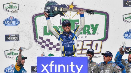 Justin Allgaier dominates at Nashville to win NASCAR Xfinity Series race