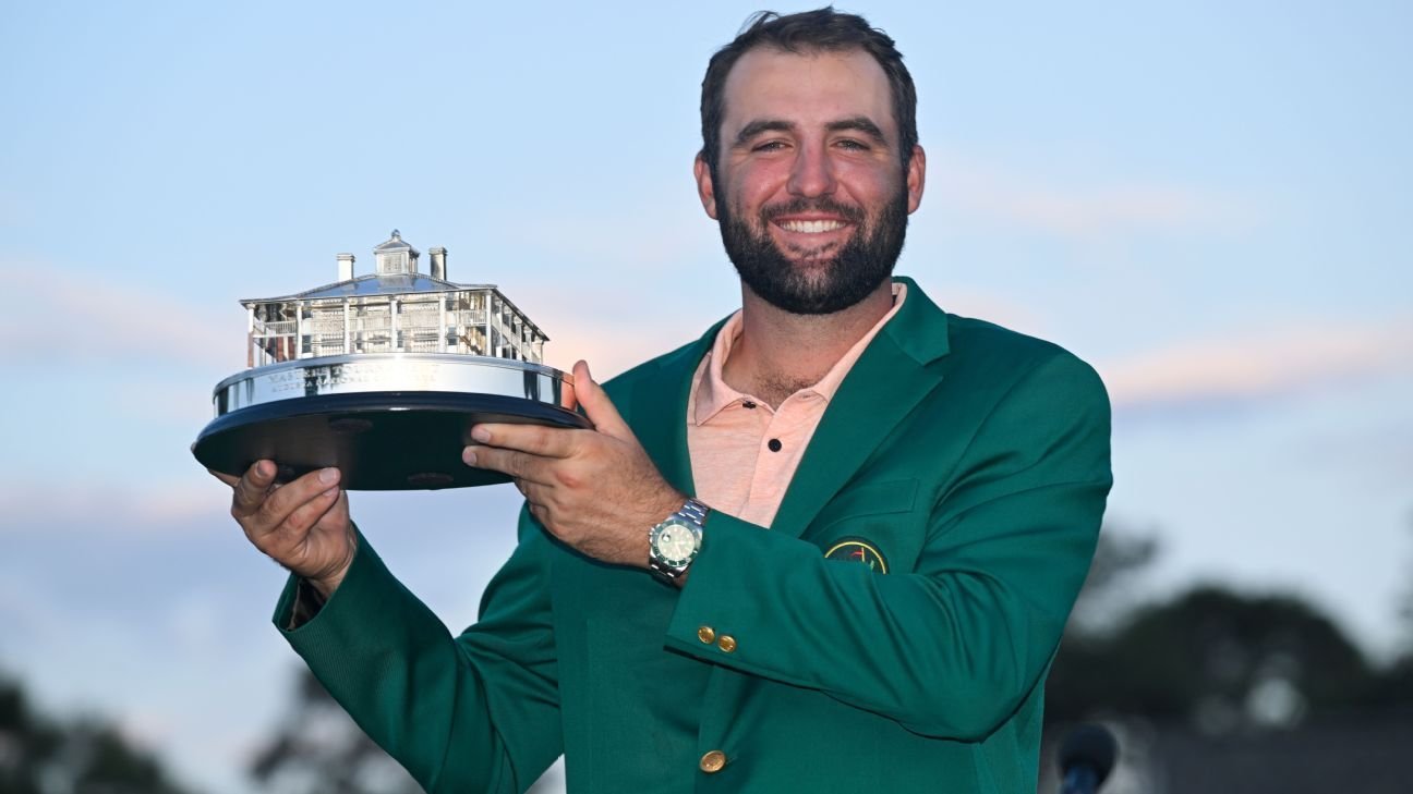 Scottie Scheffler Wins Second Masters Title By Four Strokes - cover
