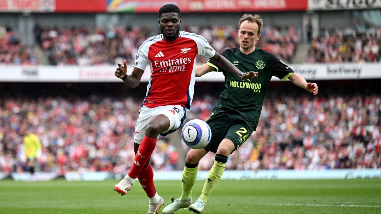 Arsenal's Mikel Arteta hints at willingness over Thomas Partey extension