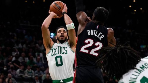 Boston Celtics' 'sense of urgency' from start to finish propels Game 4 blowout of Miami Heat to even East finals