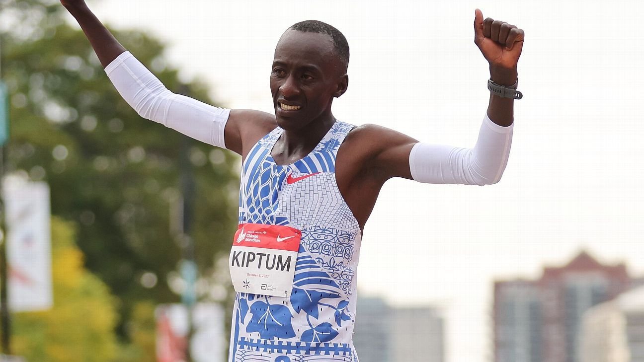 Hundreds gather to mourn marathon record holder Kelvin Kiptum