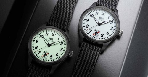 Uhren-Highlight: Die IWC Pilot's Watch Automatic 41 Black Aces leuchtet im Dunkeln