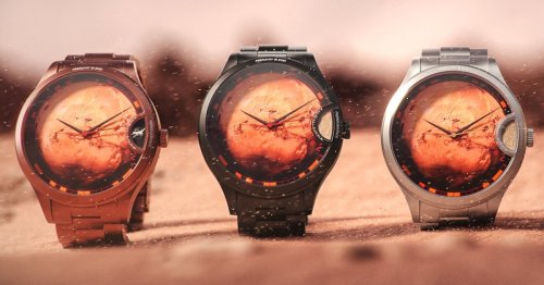 Die Uhr "NASA x Interstellar Red" gibt es mit echtem Marsstaub