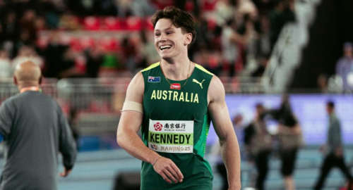 American Track and Field Legend Impressed with Australian Teenager Despite Recent Defeats to Gout Gout