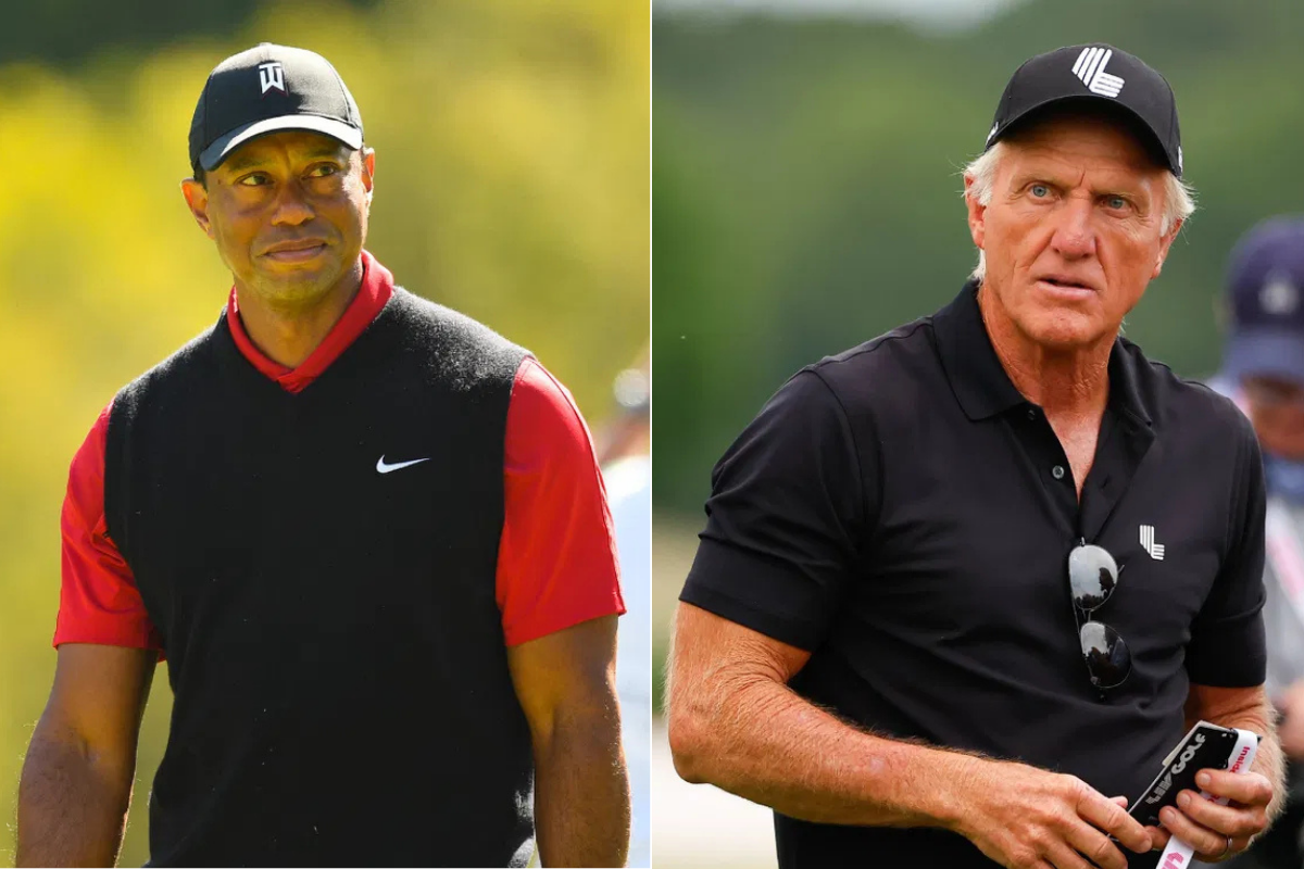 Big Blow to Greg Norman’s Pride as Tiger Woods Endorses New LIV Golf ...