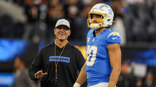 305LB Ex-Wrestler Hosted by Jim Harbaugh as Chargers Gifted 3rd Round Steal by Mel Kiper