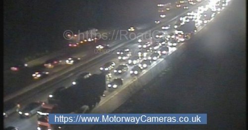Live M25 Updates As Multi Vehicle Crash Closes Motorway Near Epping 