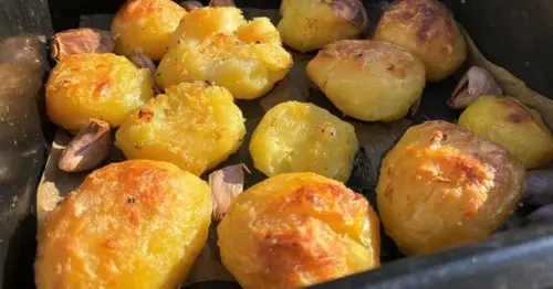 We tried Jamie Oliver's 'best roast potato' recipe and it blew our mind