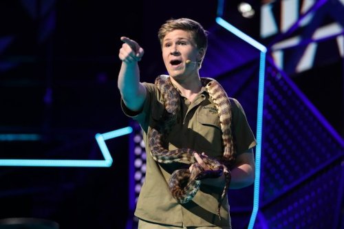 Watch Robert Irwin Wrangle A Snake From The Road Bare-Handed