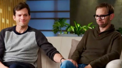 Watch Clip of Ashton Kutcher's First Interview With His Twin Brother