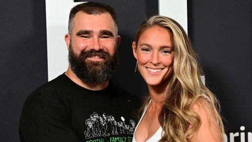 Kylie Kelce Shares Adorable Valentine's Day Snapshot of Jason Kelce