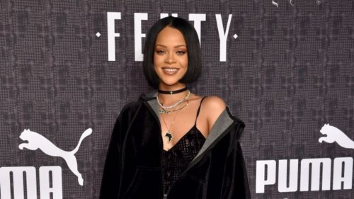 Rihanna Debuts Fenty x Puma Collection at NYFW, Gigi Hadid Models Icy White 'Frozen' Locks
