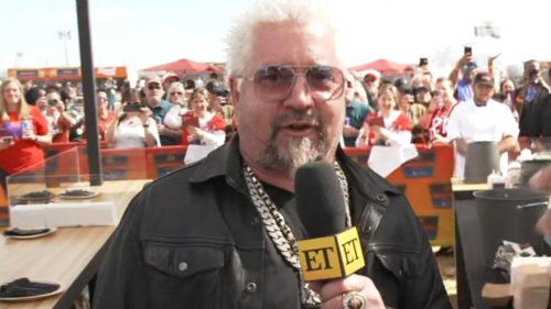 Guy Fieri Gives Inside Look At His Super Bowl LVII Tailgate Party ...