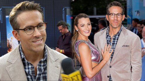 Ryan Reynolds Fawns Over Wife Blake Lively at Free Guy Premi