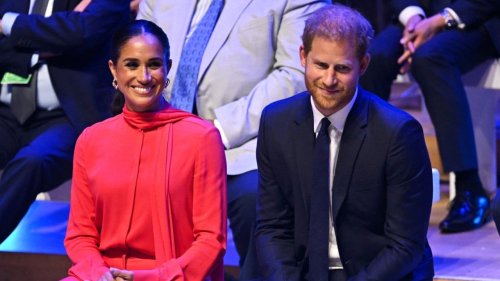Meghan Markle and Prince Harry Hold Hands in New Portraits