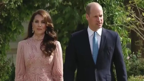 Kate Middleton and Prince William Attend Royal Wedding in Jordan