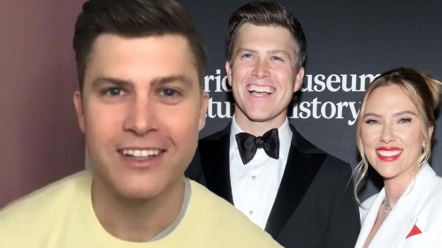 Colin Jost Makes Rare Comments About Bonding with His and Scarlett Johansson's Son Cosmo